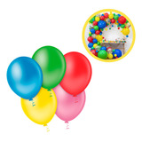 Balões Bexigas Sortidas N 7 Liso Colorida Aniversario 150un