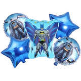 Balões Metalizado Batman Kit Com 5
