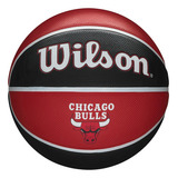 Balón Baloncesto Wilson Team Tribute Nba Basketball 7 Color Rojo chicago Bulls