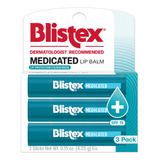 Bálsamo Labial Blistex Medicated 4 4 Ml 3 Unidades Previne