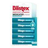 Bálsamo Labial Blistex Medicated 5 X 4 4 Ml Spf15 Suaviza E