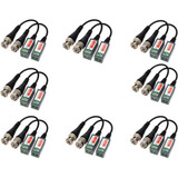 Balun Parafuso Video Hd analogico Passivo Cftv 8 Pares Bp801