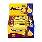 Banana Brasil Barra De Frutas Supino Original Banana Com Chocolate Ao Leite Com 20 Unidades De 24 G