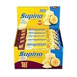 Banana Brasil Barra De Frutas Supino Zero Banana Com Cobertura Chocolate Branco Com 20 Unidades De 24 G