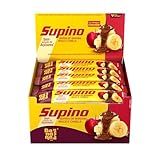 Banana Brasil Barra De Frutas Supino Zero Banana Maça E Canela Com Cobertura Chocolate Ao Leite Com 20 Unidades De 24 G