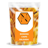 Banana Chips Fatiada Salgada 1kg Nna Brasil
