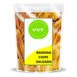 Banana Chips Fatiada Salgada 1kg Vvt Natural