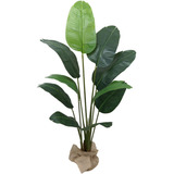 Bananeira Planta Artificial Árvore Grande 1 6mt Palmeira