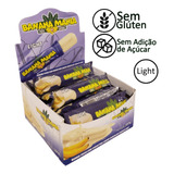 Bananinha Com Chocolate Branco Diet Tradicional Natural 20un