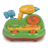 Bancada Maleta De Ferramentas Infantil Brinquedo Didático