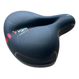 Banco Bike Selim Bicicleta Vgm Comfort Com Gel Fita Refletiva Elastomero