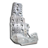 Banco Concha Em Aluminio Stronger Prata