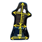 Banco Concha Especial Fibra Gaiola Buggy Jeep Kart Cross