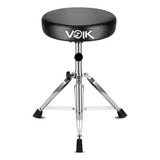 Banco De Bateria Aço Inox Voik B 950 Regulável Até 150kg Cor Preto
