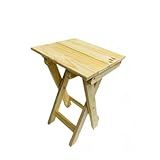 Banco De Madeira Banqueta Dobrável