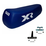 Banco De Mobilete Para Fixar Bagageiro Bike Presilha Canote Cor Azul