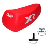 Banco De Mobilete Para Fixar Bagageiro Bike Presilha Canote Cor Vermelho