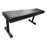 Banco Fitness Reto Alta Qualidade Preto 115x30x42cm