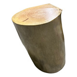 Banco Mesa Tora Puff Madeira Macica Tronco Árvore Decorativo