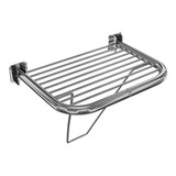 Banco Para Banho De Aço Inox Gradil 54 X 48 Cm