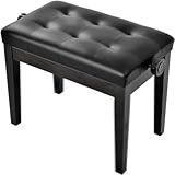 Banco Para Piano C Regulagem Banqueta Luxo Sonata 212 Preto