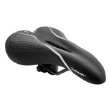 Banco Selim Bicicleta Elleven Vazado Gel Confortável Mtb Cor Cinza