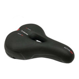 Banco Selim Bike 2 Molas Largo Elastômero Confortável Vazado
