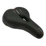 Banco Selim Bike Elleven Vazado Active Zone Gel Conforto Cor Preto