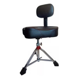 Banco Selim Com Encosto E Ajuste Por Rosca Cs Drums