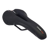 Banco Selim Elleven Sport Gel Confort Vazado Preto Mtb speed Comprimento 270 Mm Largura 140 Mm