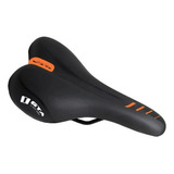 Banco Selim Gta Bike Profissional Mtb Anatômico Cores Cor Preto laranja