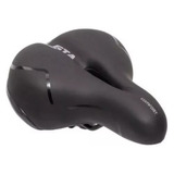 Banco Selim Ltx Preto Para Bicicleta Retrô Food Bike Beach