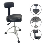 Banco Selim Para Bateria Com Encosto Pneumático Spanking