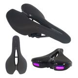 Banco Selim Vazado Gel Bike Com Iluminação Led Usb Elleven