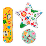 Band aid 3 Estampas 3 Tamanhos Infantil Fisher Price 60 Un