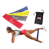 Banda Elástica Mini bands Fitness Cj Com 4 Peças