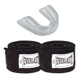 Bandagem Atadura Everlast Preto 3 00 Mt par Prot Bucal