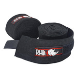 Bandagem Elástica Rhino Bandana 5m Metros Preto