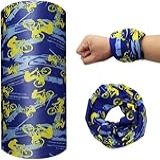 Bandana Azul Bike- Faixa De Cabeça- Balaclava- Segura Suor-Faixa Prática De Esportes- Bike- Ciclismo-Tênis-Corrida-Running-Academia-Protetor Do Frio-Moto-Sem Costura-Não Desfia -Azul Bike-