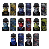 Bandana Balaclava Coolmax Proteção Pesca Ciclismo V fox