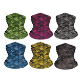 Bandana Camuflada Militar Colorida Ciclismo Proteção Uv50 