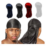 Bandana Durag Dureg Touca Rap Rapper Moda Tedência 4 Cores