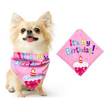 Bandana Festa Aniversário Pet Para Cachorro Todos Os Portes