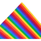 Bandana Lenço 55x55 Arco Iris 100 Algodão Lgbt