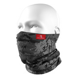 Bandana Máscara Pesca Camuflado Cinza Buff Tubneck Matadeira