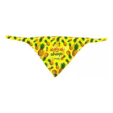 Bandana Pet Abacaxi Tamanho M Cachorro