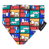 Bandana Pet Para Cachorro Snoopy Quadrinho G gg Zooz Pets