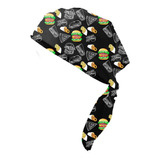 Bandana Touca Hamburgueria Restaurante Burguer Food Truck