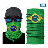 Bandana Tubular Face Shield Shades Bandeira Do Brasil