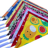 Bandanas Pet De Tecido cães E Gatos tamanho M 20 Unidades